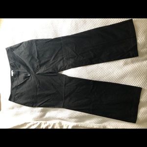 New York & Company - black chino khaki wide leg